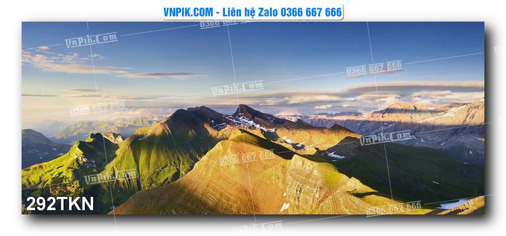 File PSD Vector Tranh Khổ Ngang – Tranh Thác Nước – Tranh Phong Cảnh Đẹp – Mã file 292TKN