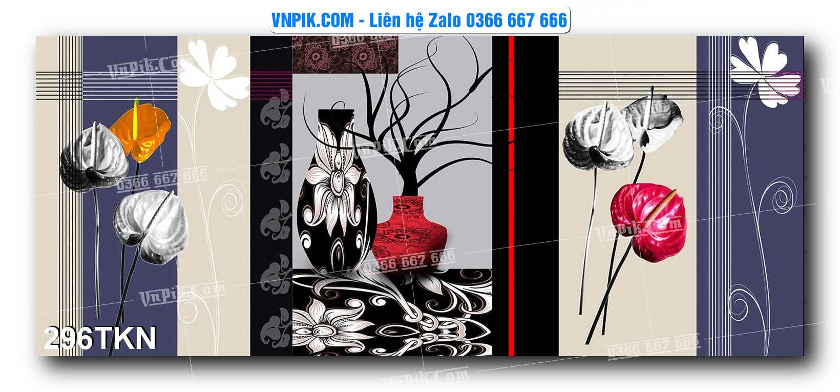 File PSD Vector Tranh Khổ Ngang – Tranh Thác Nước – Tranh Phong Cảnh Đẹp – Mã file 296TKN