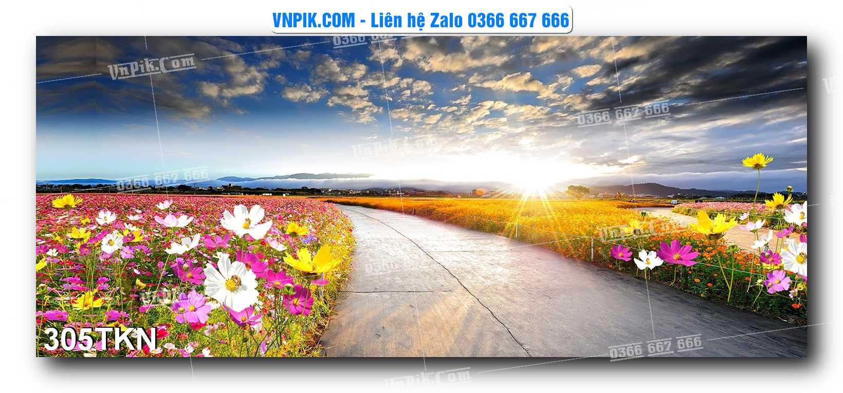 File PSD Vector Tranh Khổ Ngang – Tranh Thác Nước – Tranh Phong Cảnh Đẹp – Mã file 305TKN