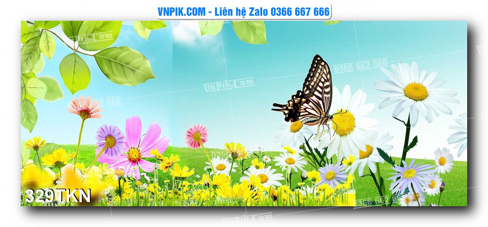 File PSD Vector Tranh Khổ Ngang – Tranh Thác Nước – Tranh Phong Cảnh Đẹp – Mã file 329TKN