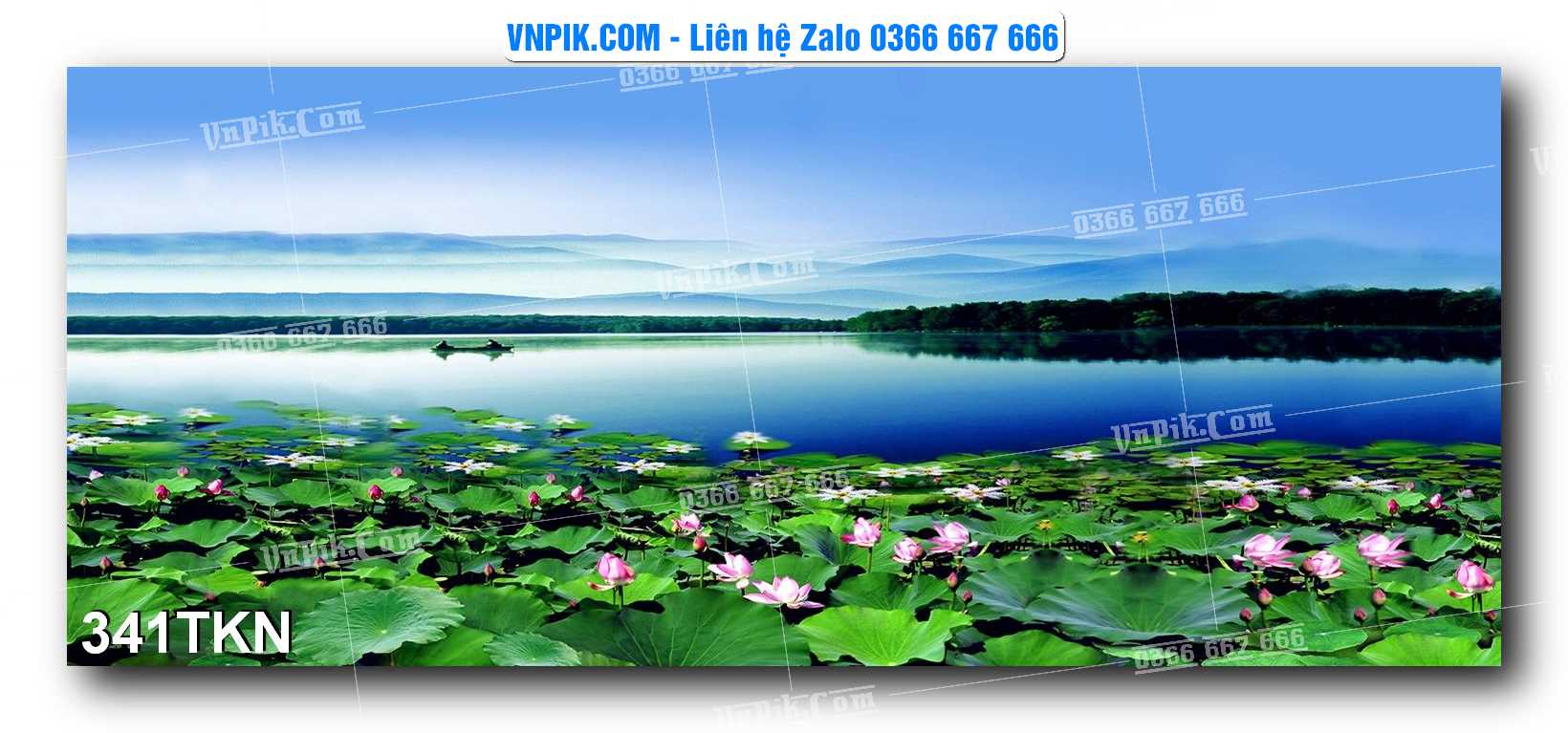 File PSD Vector Tranh Khổ Ngang – Tranh Thác Nước – Tranh Phong Cảnh Đẹp – Mã file 341TKN