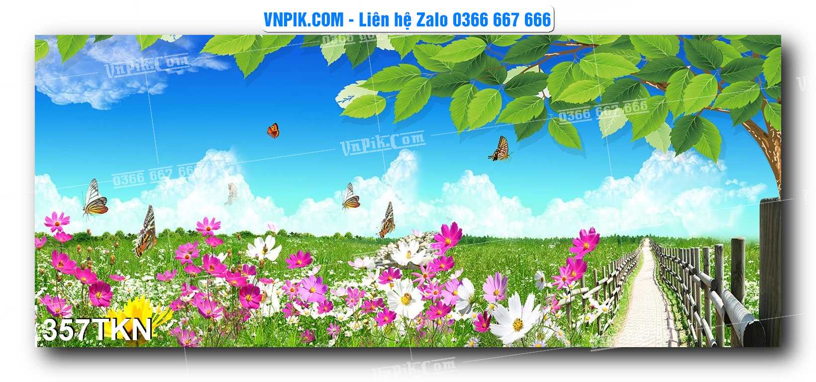 File PSD Vector Tranh Khổ Ngang – Tranh Thác Nước – Tranh Phong Cảnh Đẹp – Mã file 357TKN