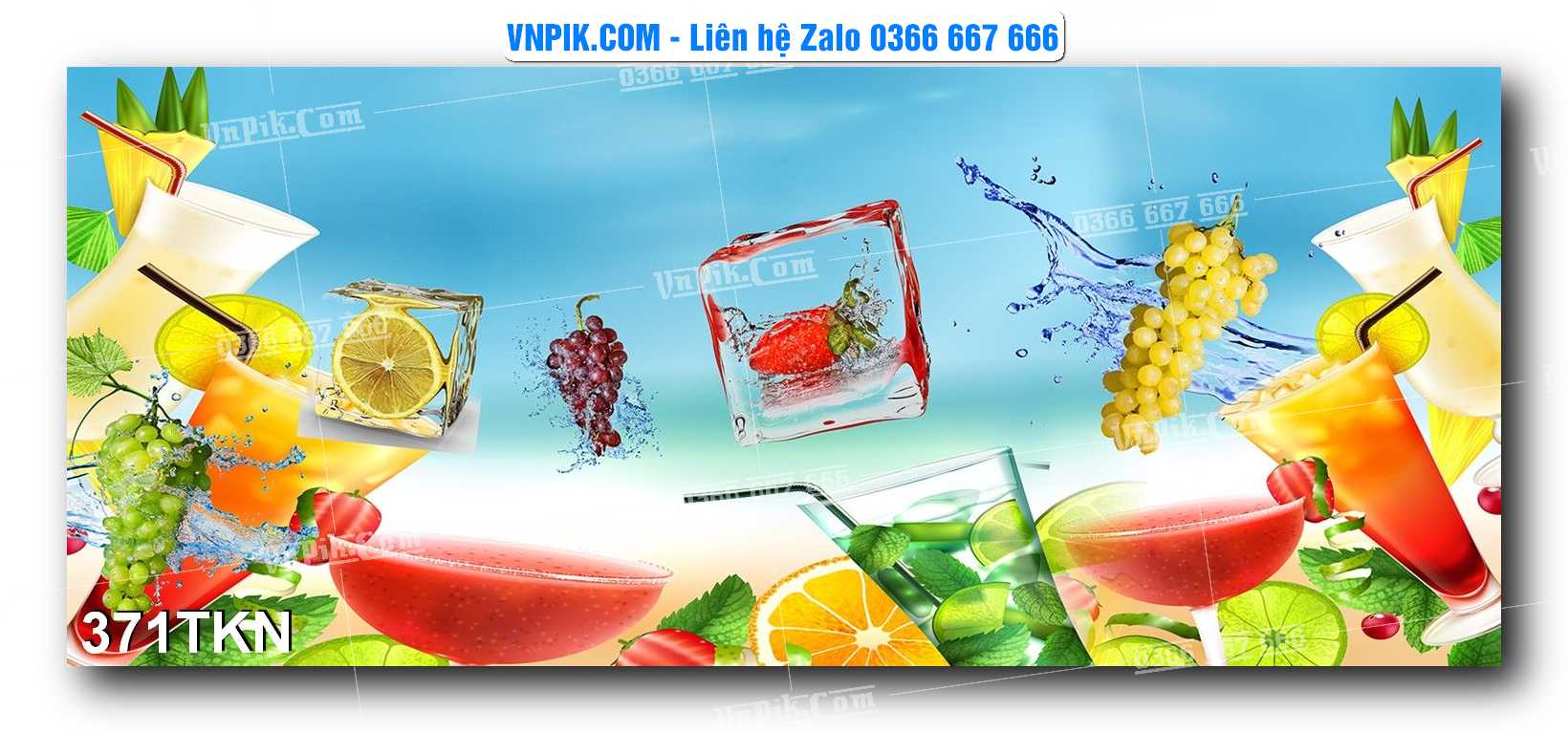 File PSD Vector Tranh Khổ Ngang – Tranh Thác Nước – Tranh Phong Cảnh Đẹp – Mã file 371TKN