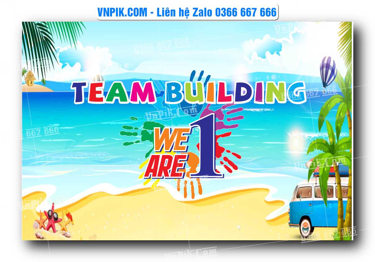 Backdrop Team building We are one #4 file corel