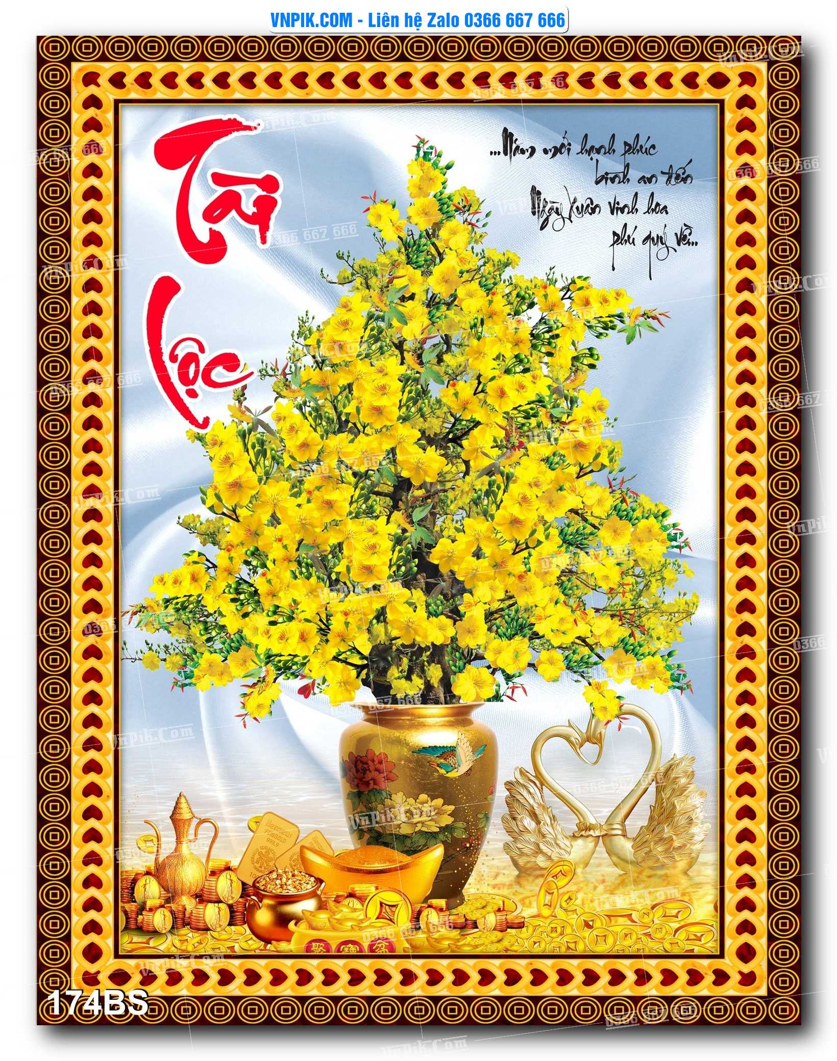File PSD Tranh Bon Sai Cây Cảnh Trang Trí Siêu Đẹp Mã File 174BS