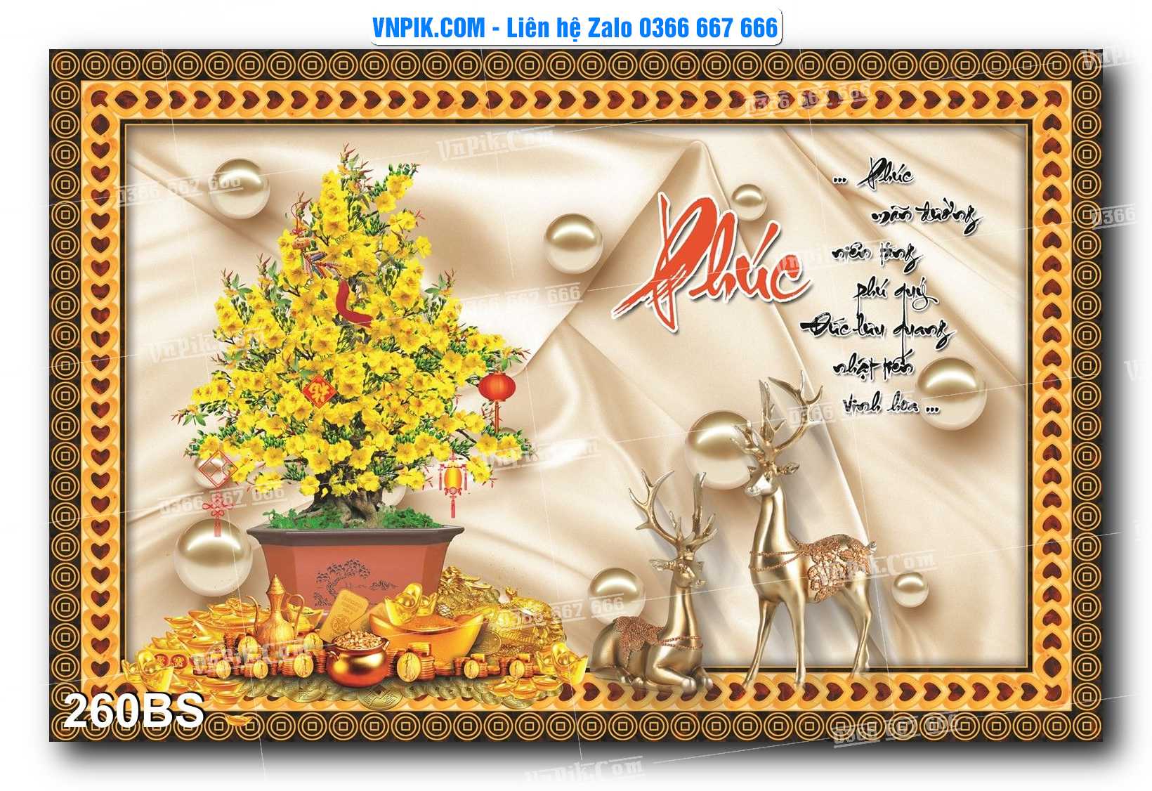 File PSD Tranh Bon Sai Cây Cảnh Trang Trí Siêu Đẹp Mã File 260BS