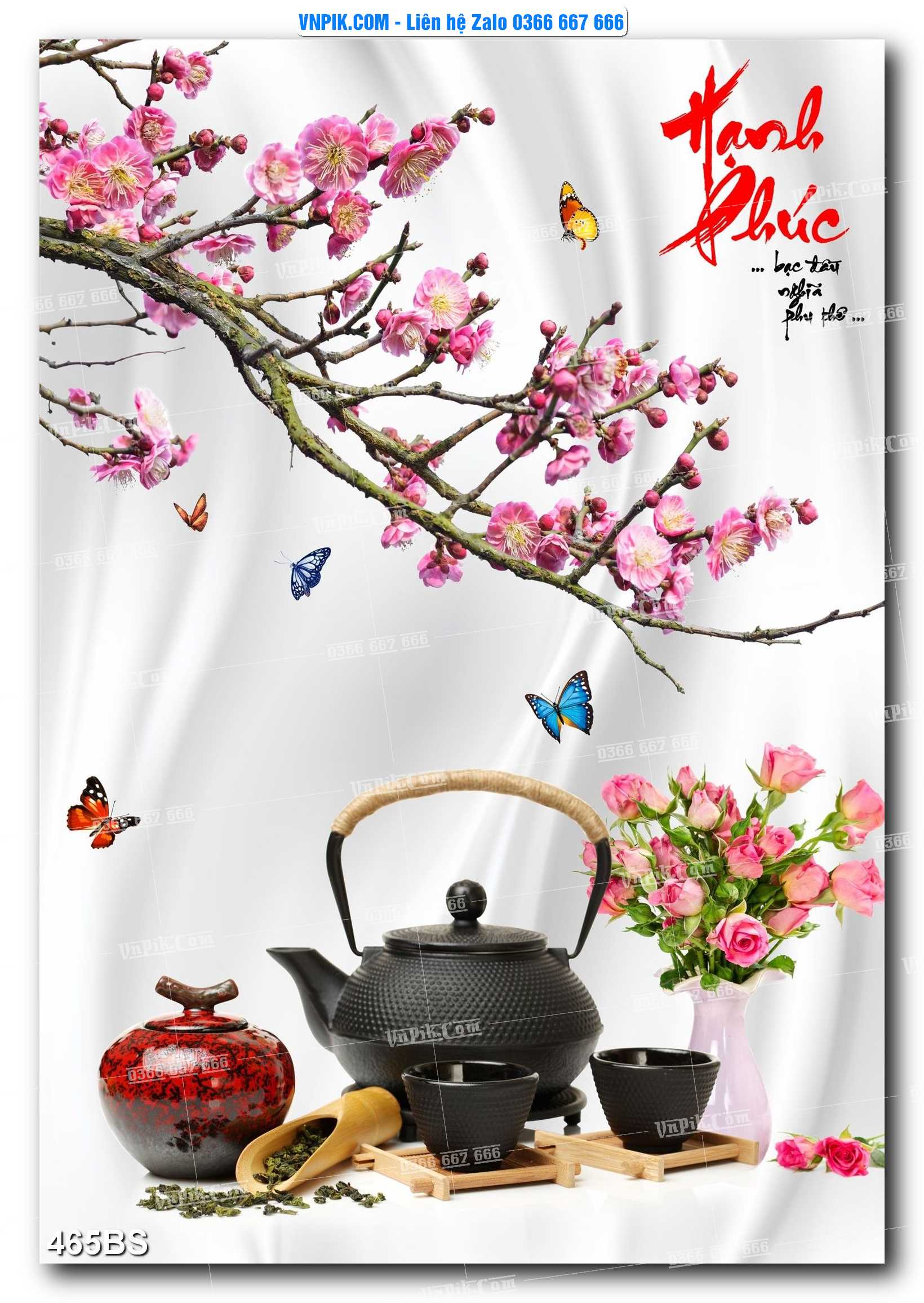 File PSD Tranh Bon Sai Cây Cảnh Trang Trí Siêu Đẹp Mã File 465BS