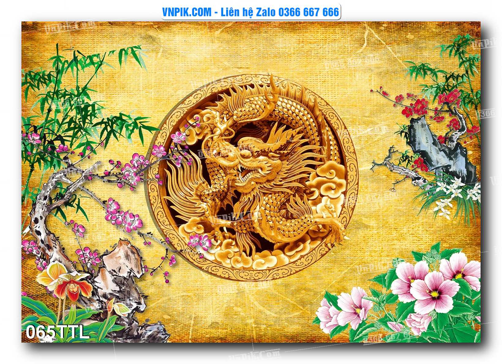 File PSD Vector Tranh Tài Lộc Mẫu Số 065TTL