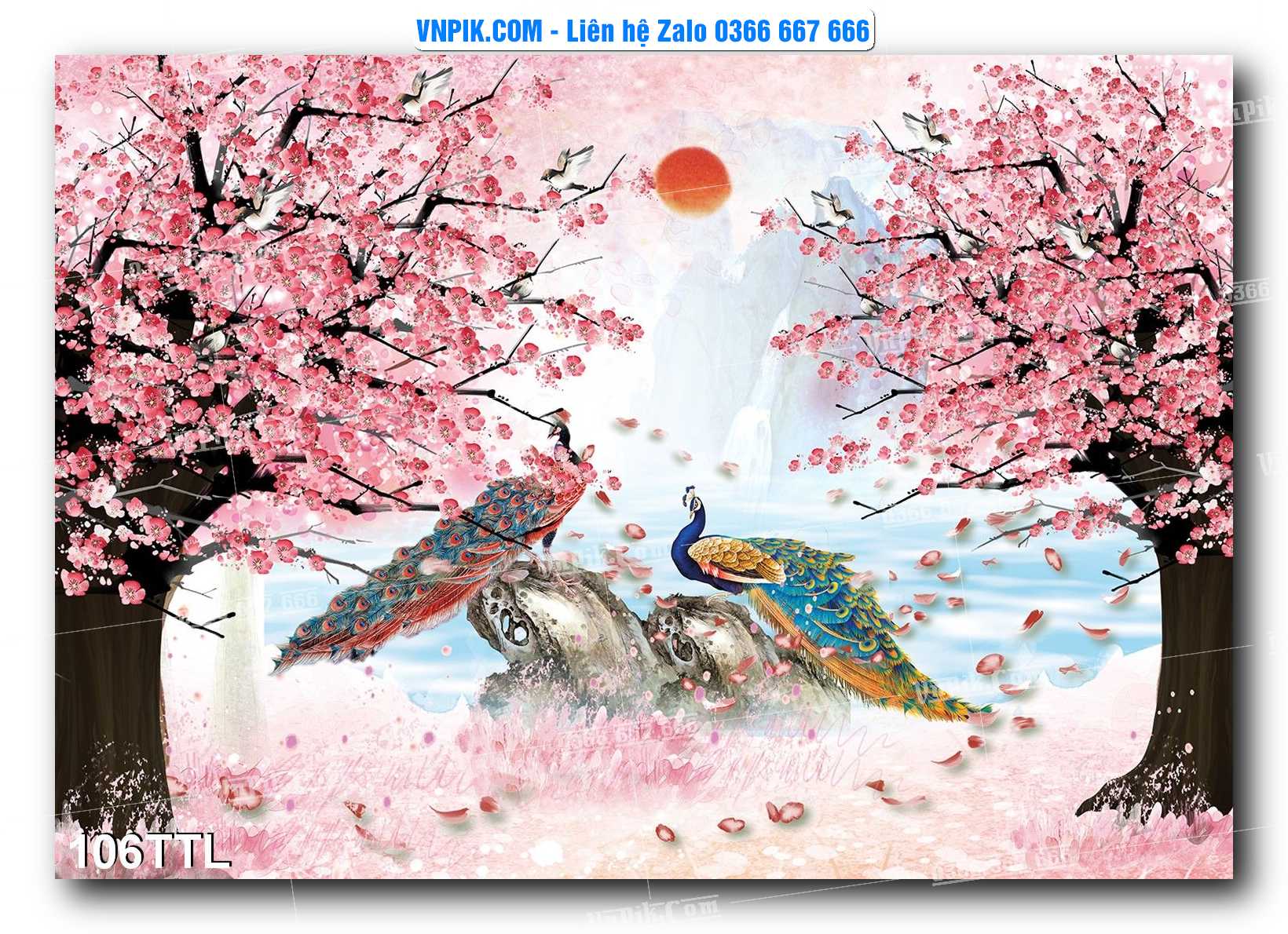 File PSD Vector Tranh Tài Lộc Mẫu Số 106TTL