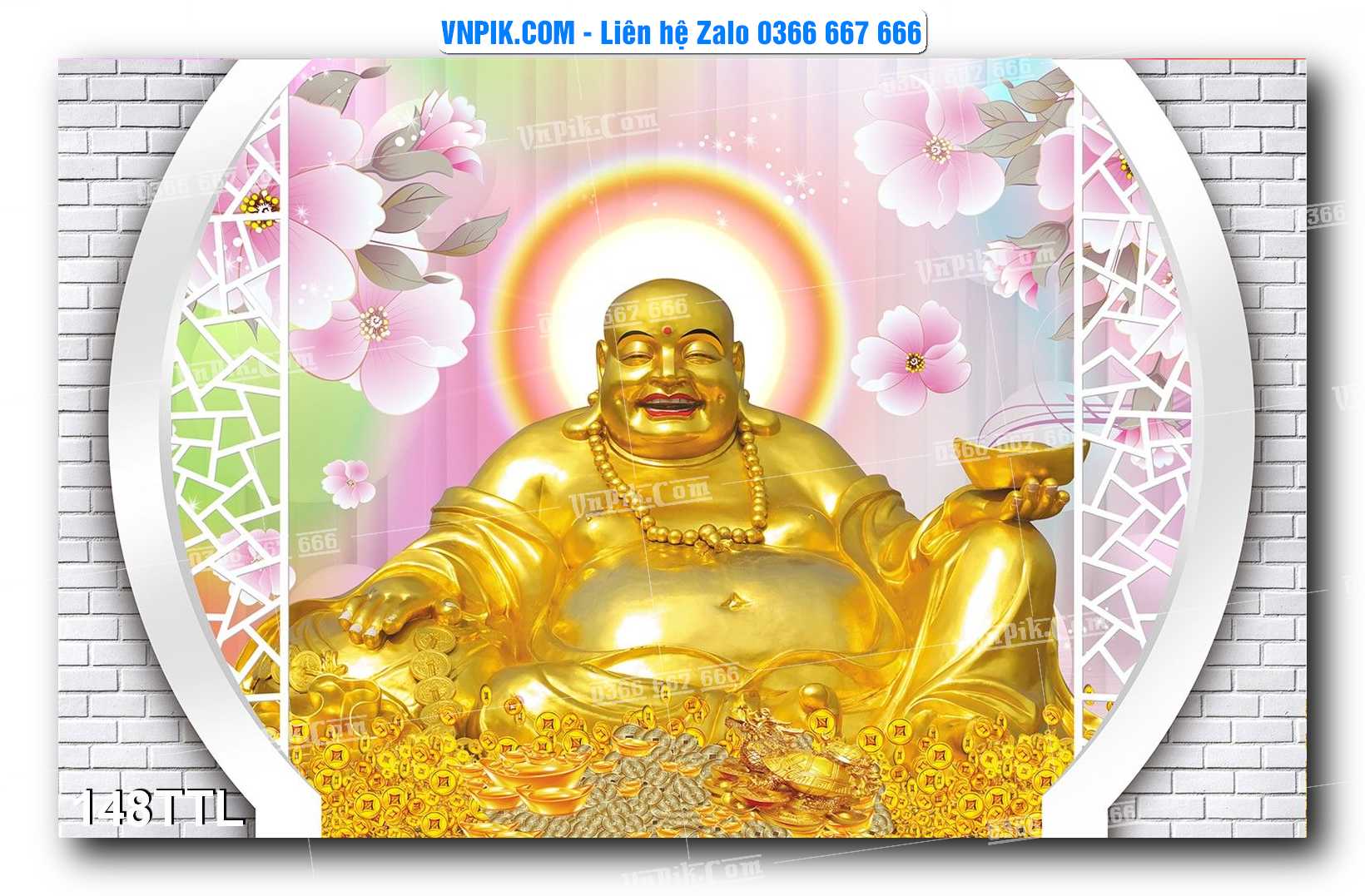 File PSD Vector Tranh Tài Lộc Mẫu Số 148TTL