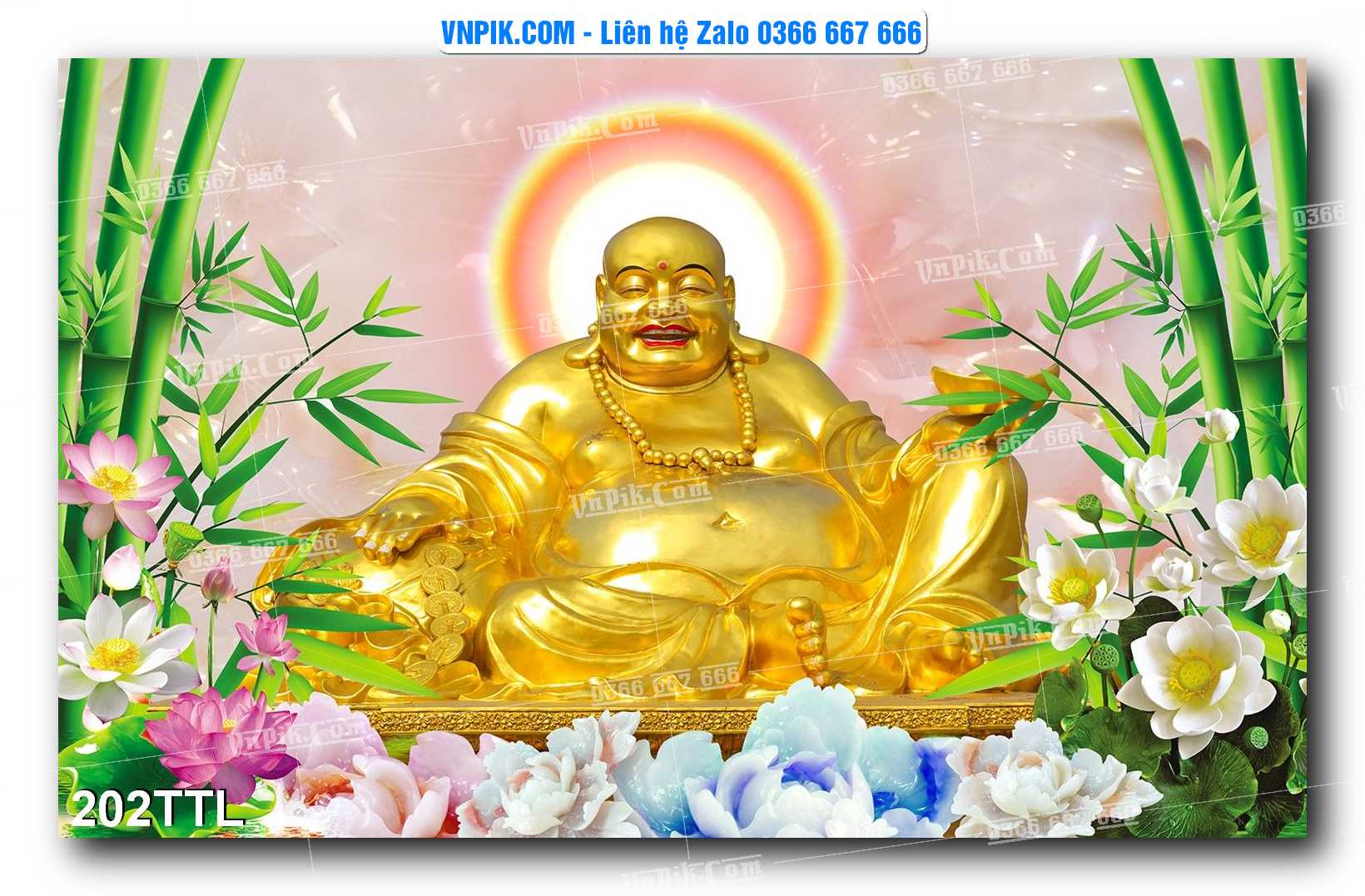 File PSD Vector Tranh Tài Lộc Mẫu Số 202TTL