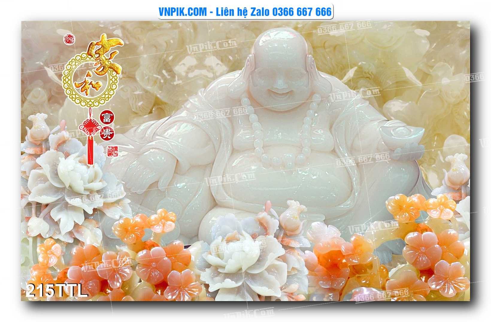 File PSD Vector Tranh Tài Lộc Mẫu Số 215TTL
