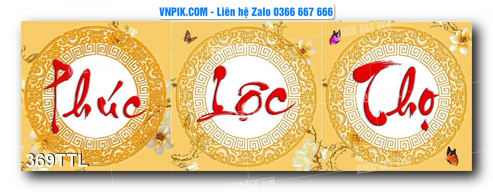 File PSD Vector Tranh Tài Lộc Mẫu Số 369TTL