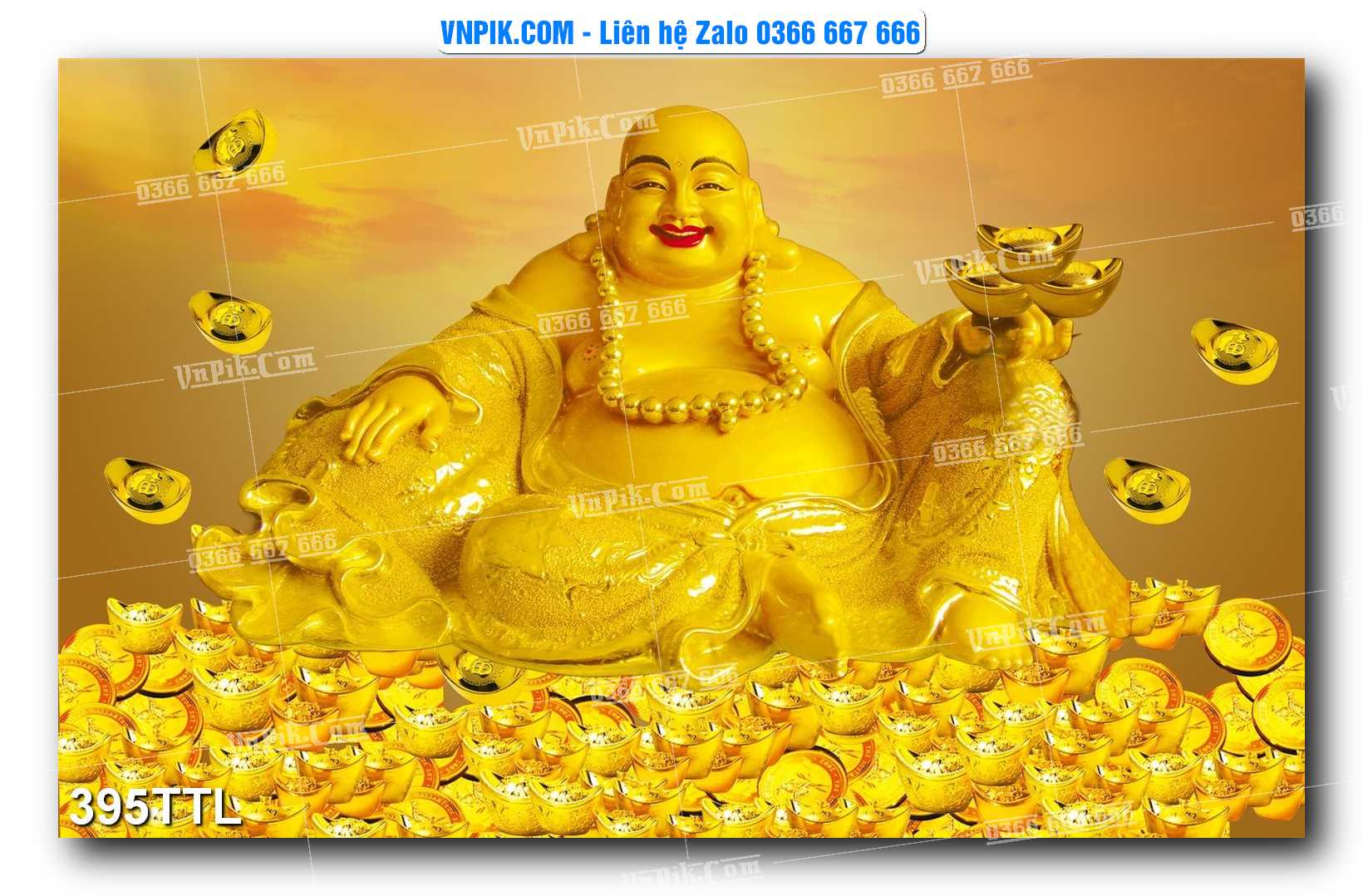 File PSD Vector Tranh Tài Lộc Mẫu Số 395TTL