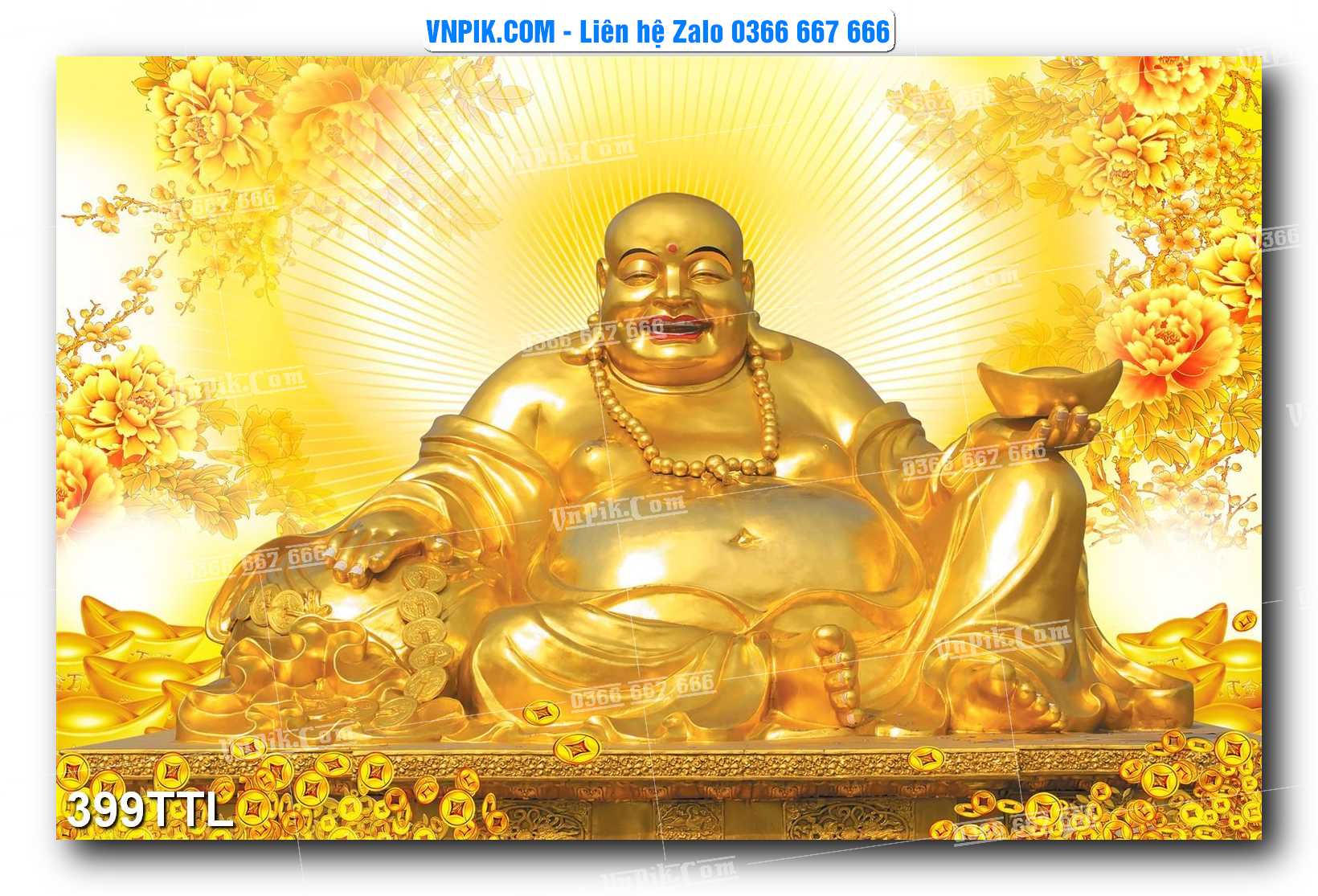 File PSD Vector Tranh Tài Lộc Mẫu Số 399TTL