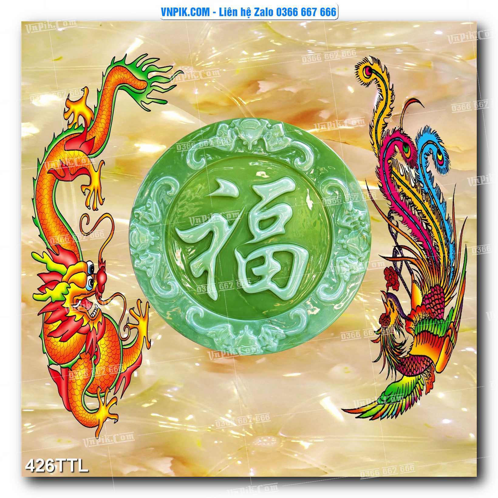 File PSD Vector Tranh Tài Lộc Mẫu Số 426TTL