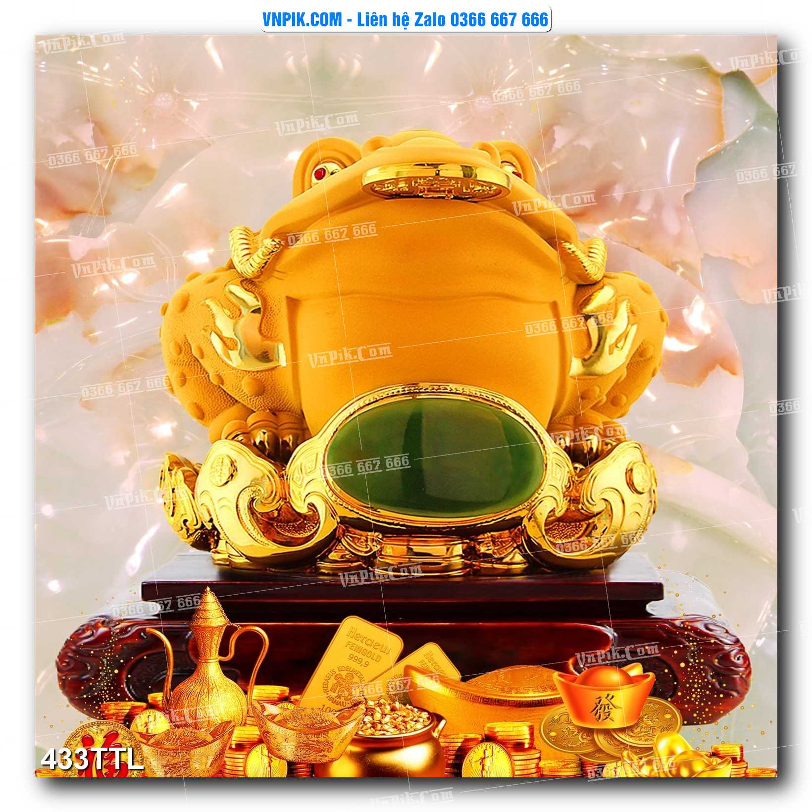File PSD Vector Tranh Tài Lộc Mẫu Số 433TTL