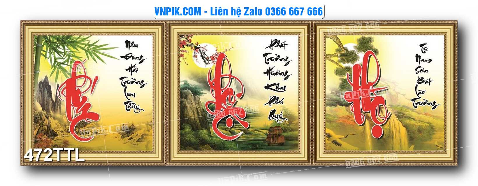 File PSD Vector Tranh Tài Lộc Mẫu Số 472TTL