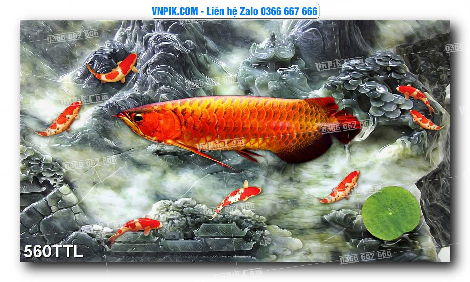 File PSD Vector Tranh Tài Lộc Mẫu Số 560TTL