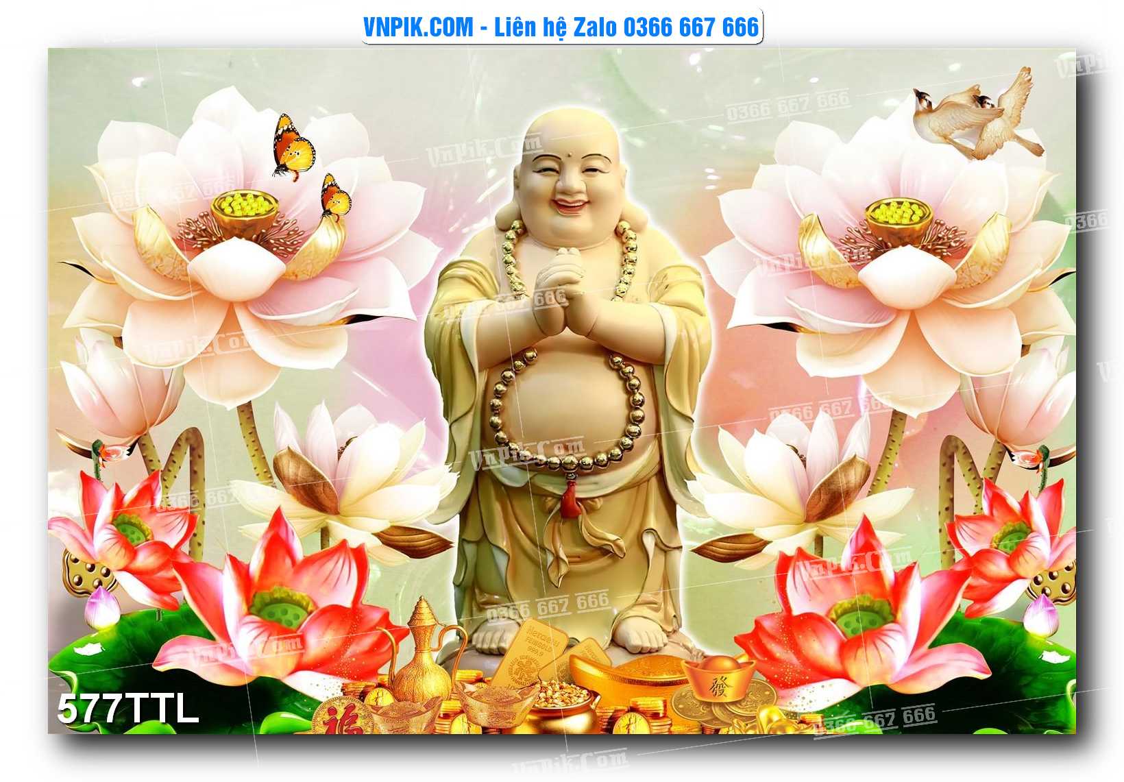File PSD Vector Tranh Tài Lộc Mẫu Số 577TTL