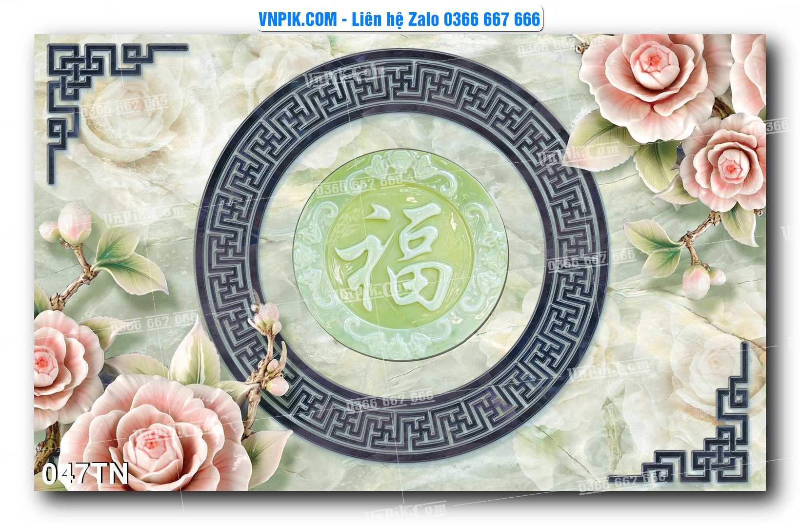File PSD Vector Tranh giả ngọc phong thủy – Điêu khắc gỗ – Mã file 047TN