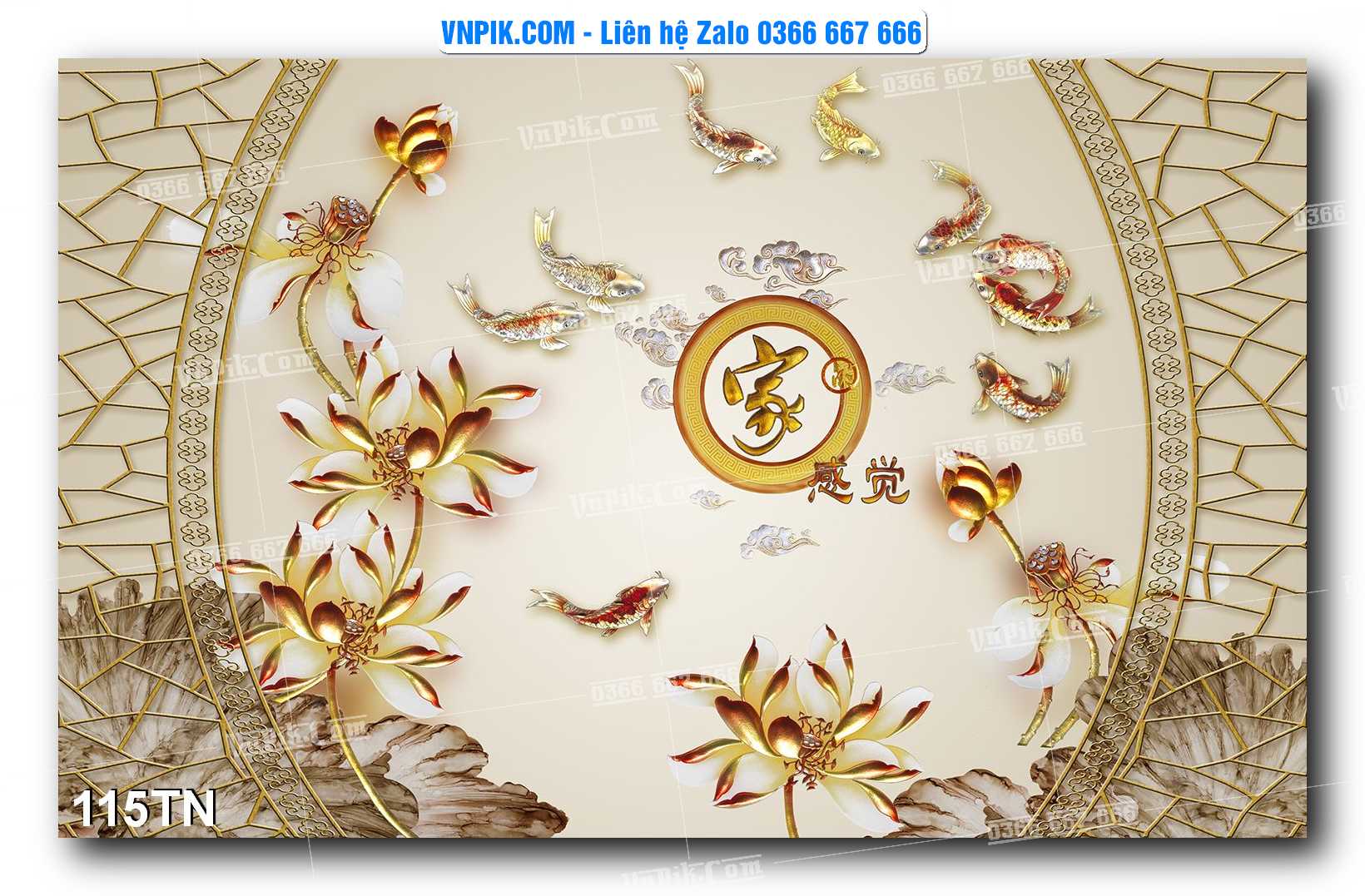File PSD Vector Tranh giả ngọc phong thủy – Điêu khắc gỗ – Mã file 115TN