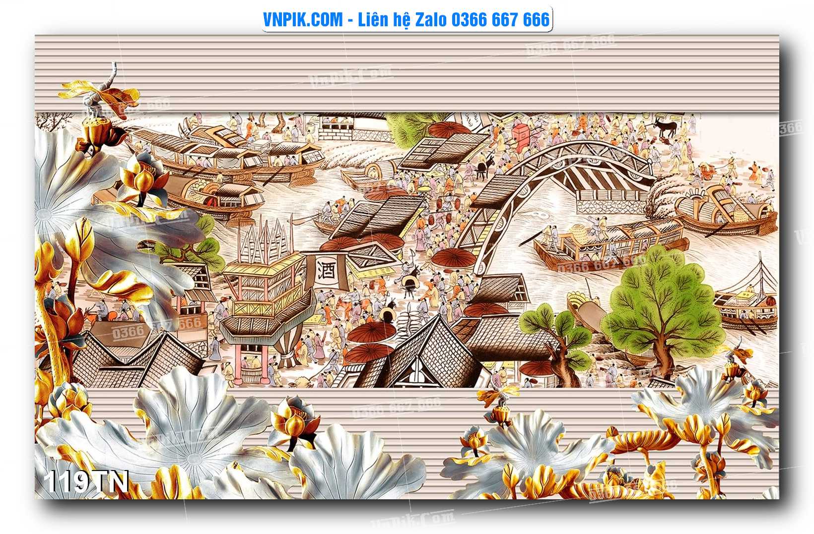 File PSD Vector Tranh giả ngọc phong thủy – Điêu khắc gỗ – Mã file 119TN