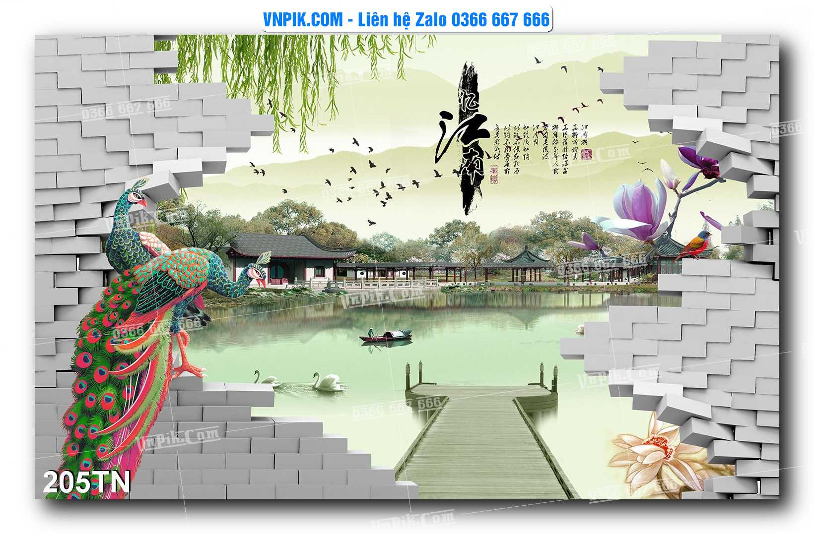 File PSD Vector Tranh giả ngọc phong thủy – Điêu khắc gỗ – Mã file 205TN
