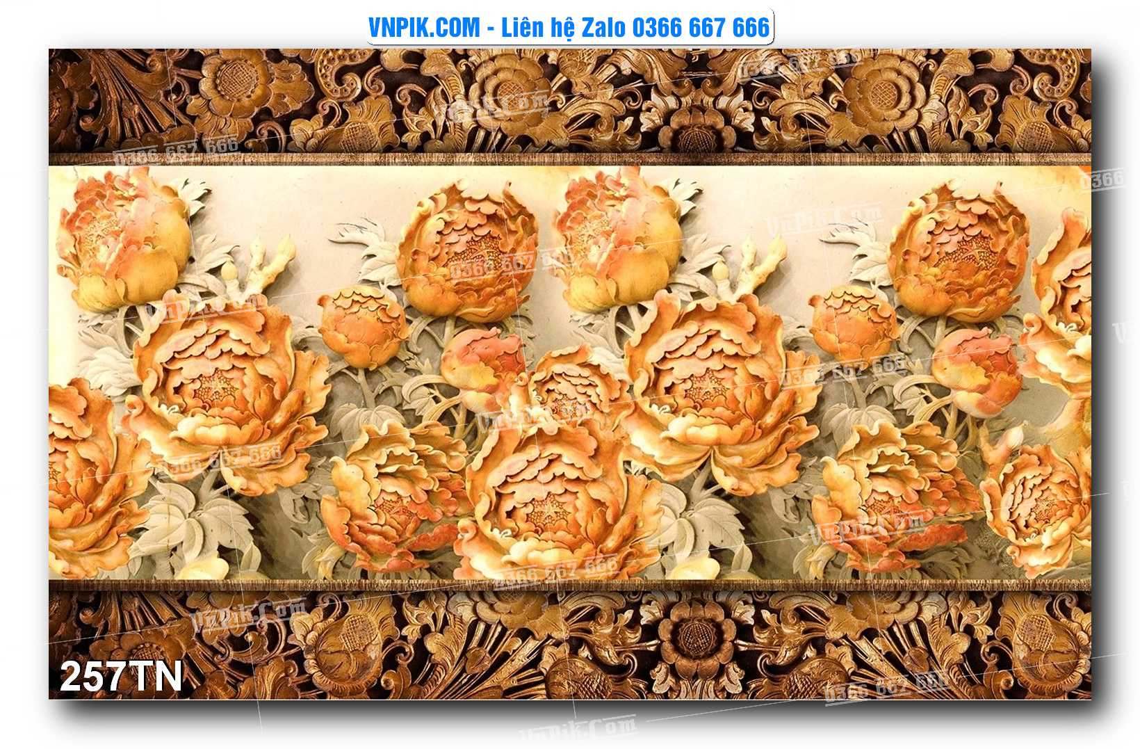 File PSD Vector Tranh giả ngọc phong thủy – Điêu khắc gỗ – Mã file 257TN