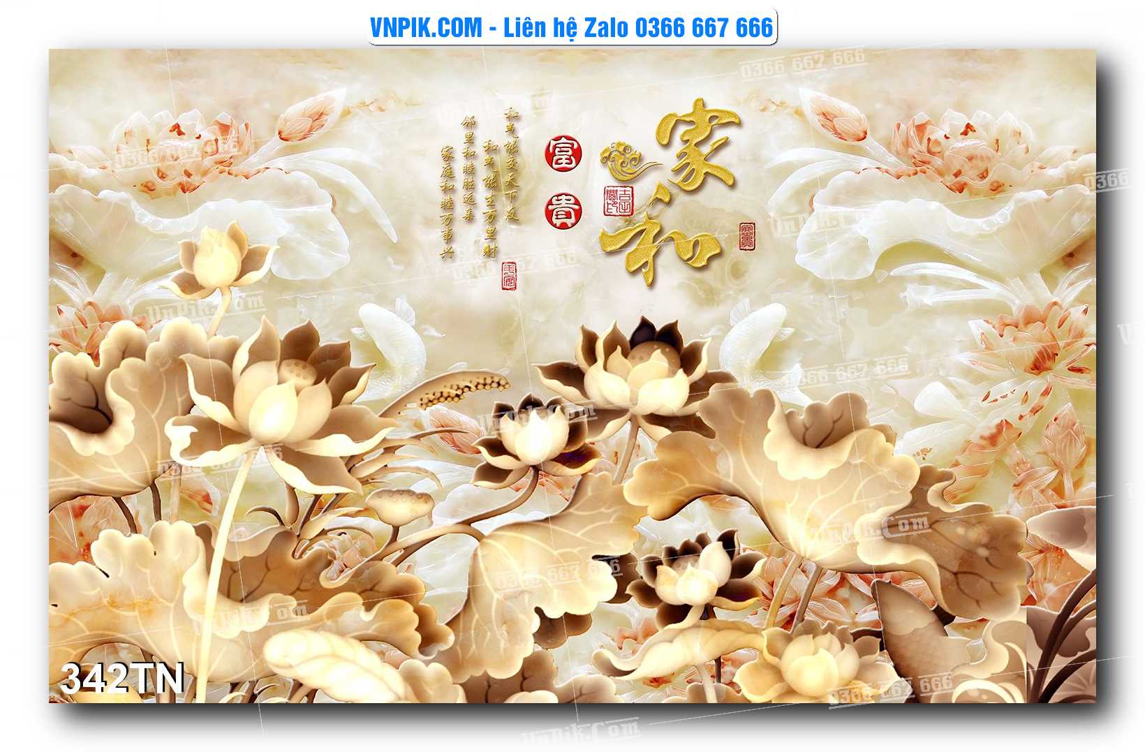 File PSD Vector Tranh giả ngọc phong thủy – Điêu khắc gỗ – Mã file 342TN