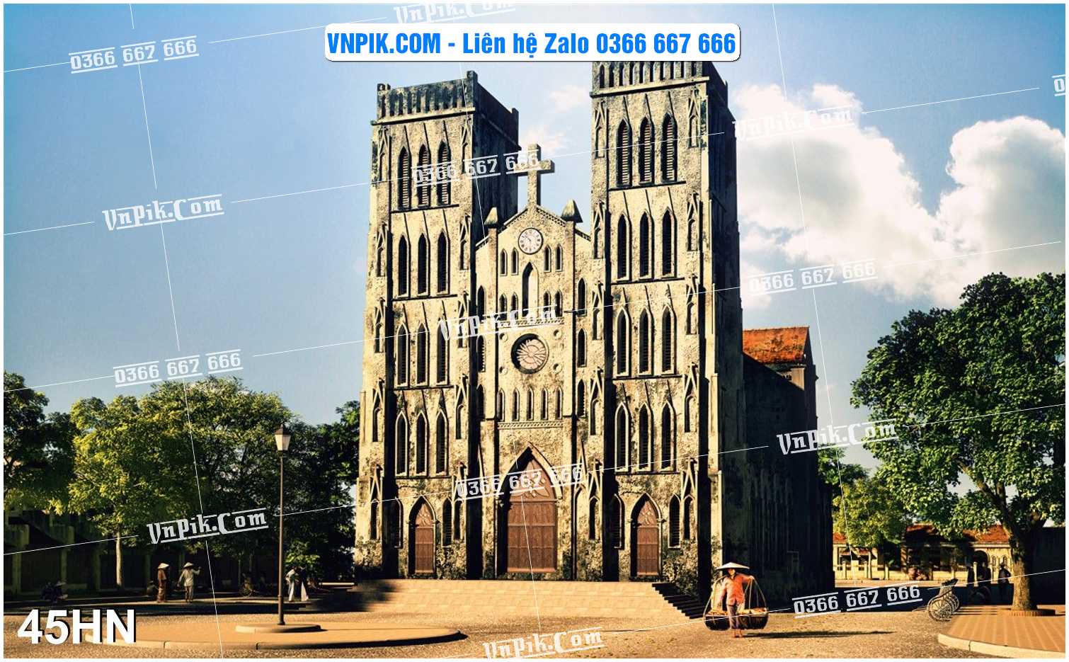 File Tranh Hà Nội Xưa Mã File 45HN