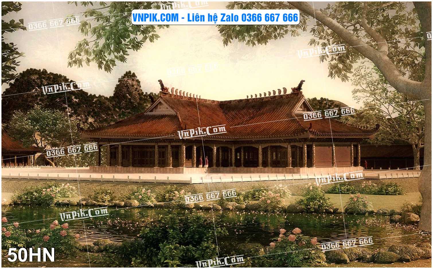File Tranh Hà Nội Xưa Mã File 50HN