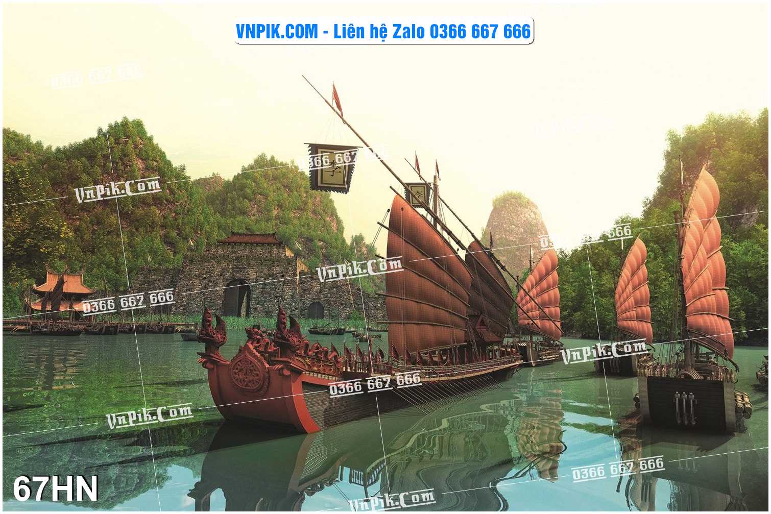 File Tranh Hà Nội Xưa Mã File 67HN