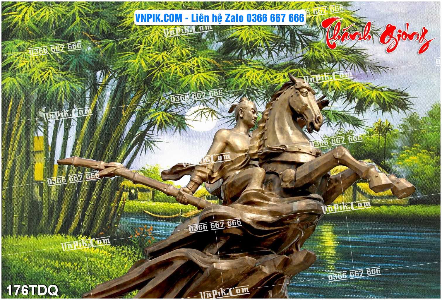 File Vector Tranh làng quê Việt nam mã file 176TDQ