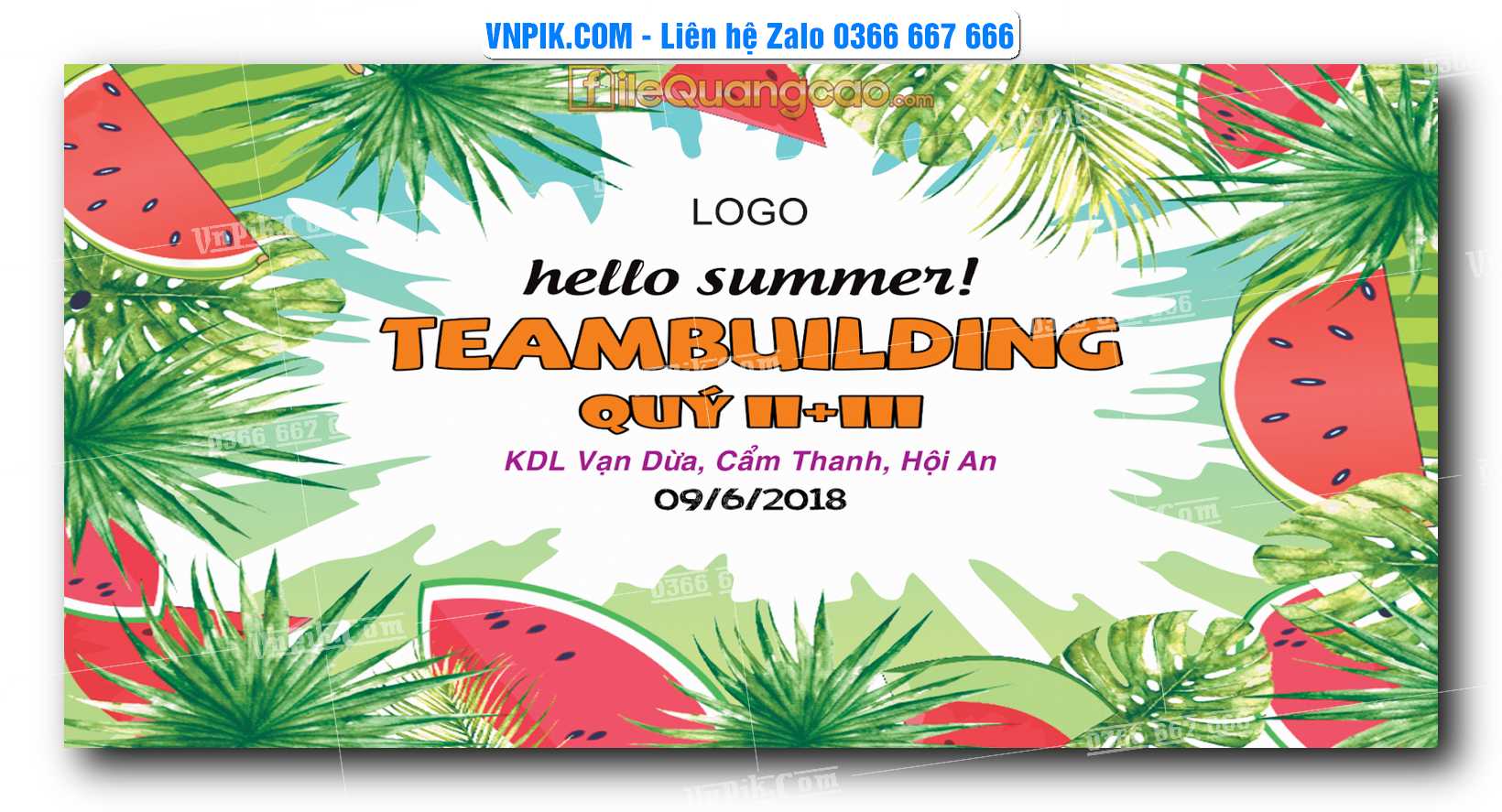 Market Hello Summer Teambuilding quý 2 + 3 file CDR