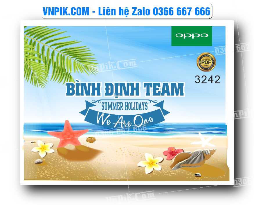 Market Oppo Bình Định Teambuilding – We are One file Corel