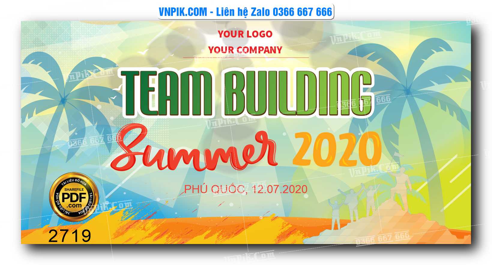 Market team building Summer 2020 Phú Quốc file CDR