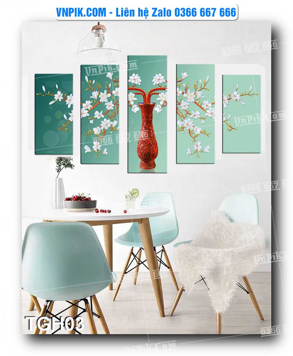 Tranh Ghép Treo Tường Mã File TGH03