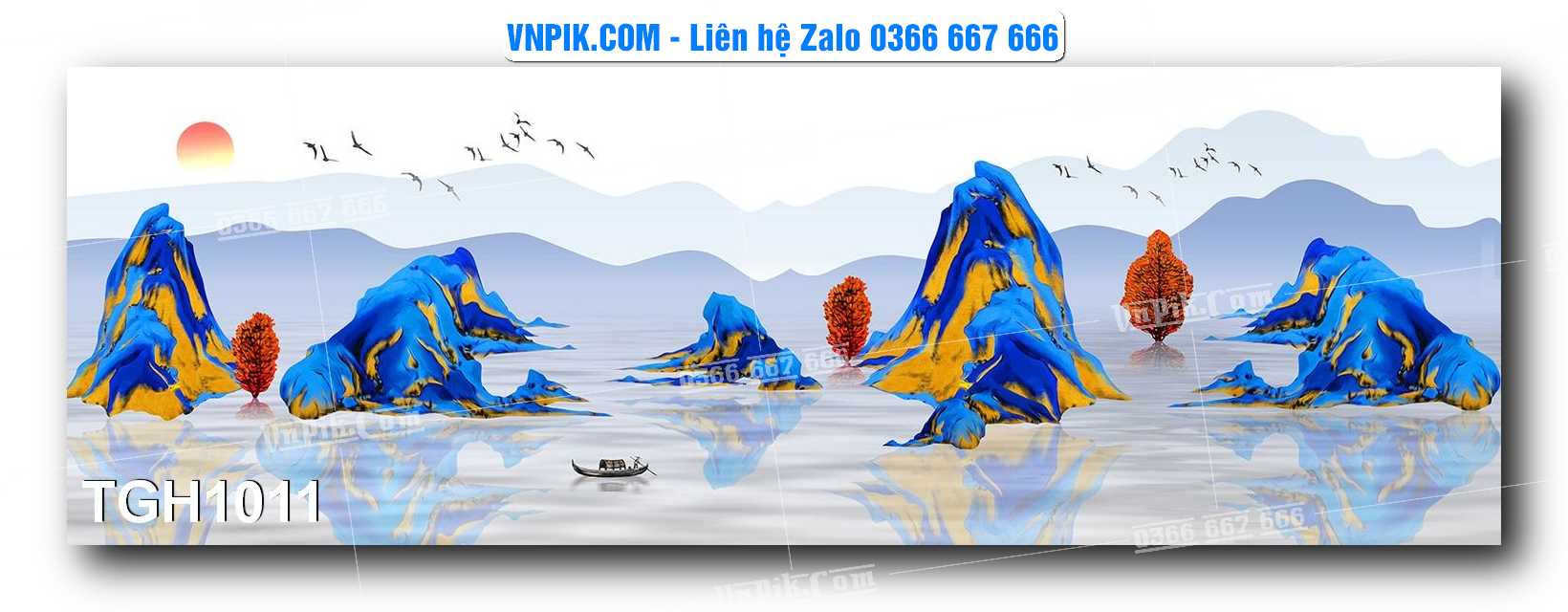 Tranh Ghép Treo Tường Mã File TGH1011