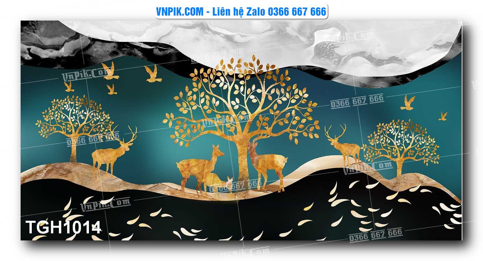 Tranh Ghép Treo Tường Mã File TGH1014