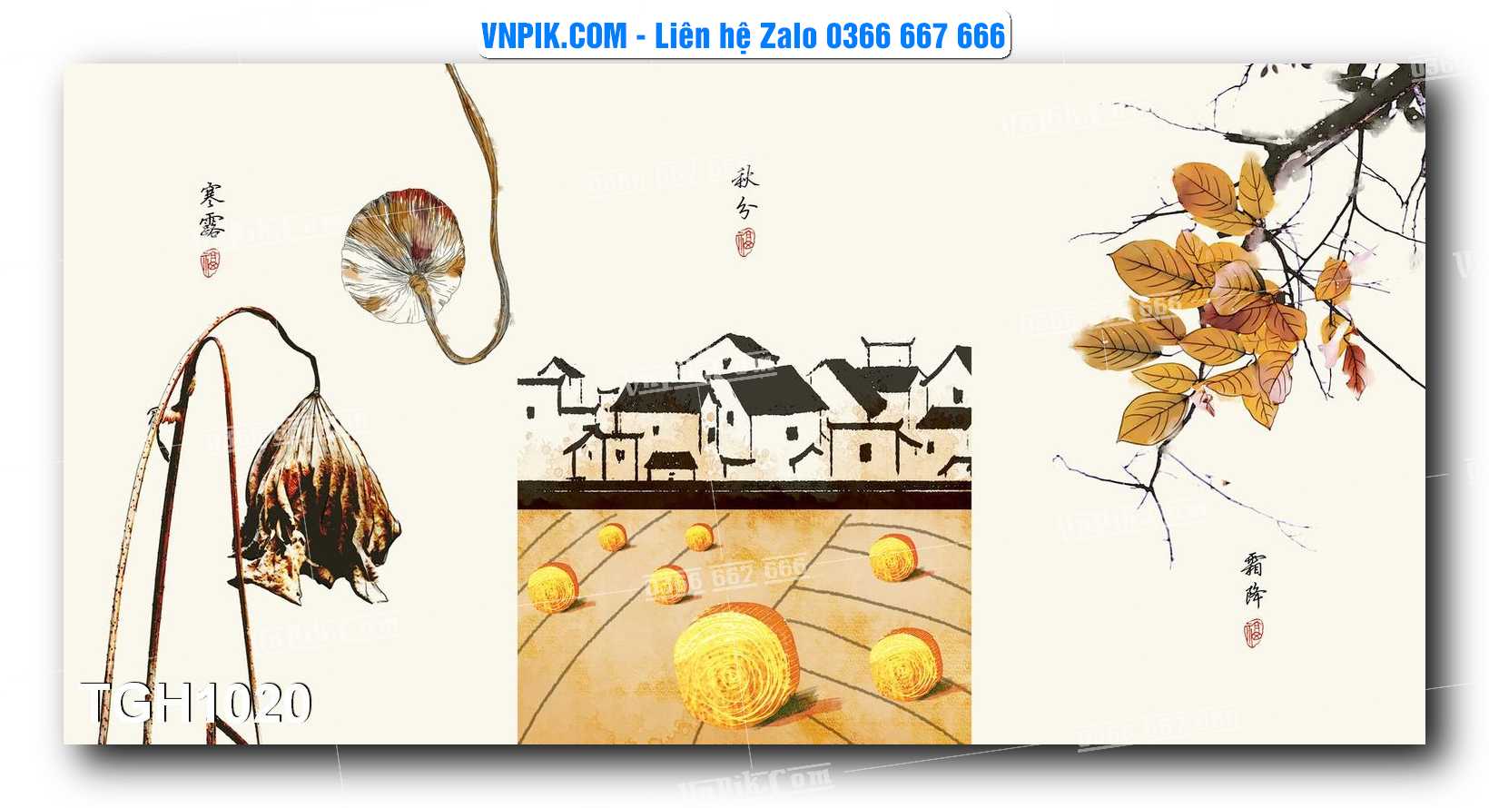 Tranh Ghép Treo Tường Mã File TGH1020