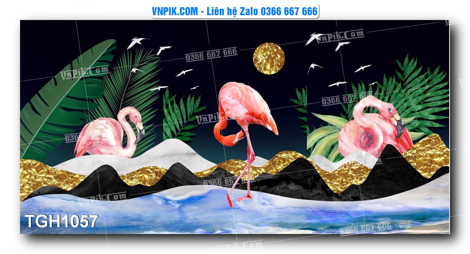 Tranh Ghép Treo Tường Mã File TGH1057