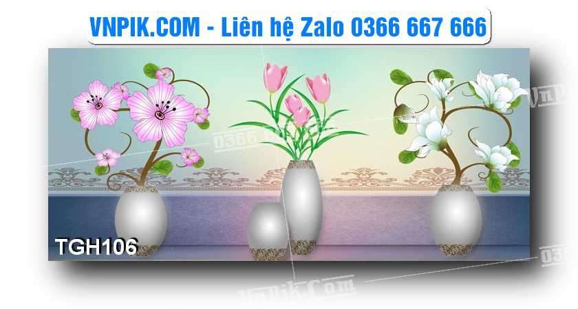 Tranh Ghép Treo Tường Mã File TGH106