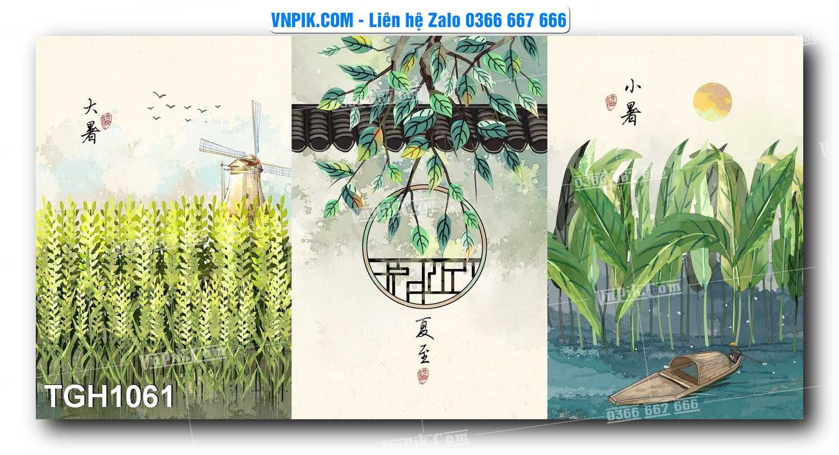 Tranh Ghép Treo Tường Mã File TGH1061