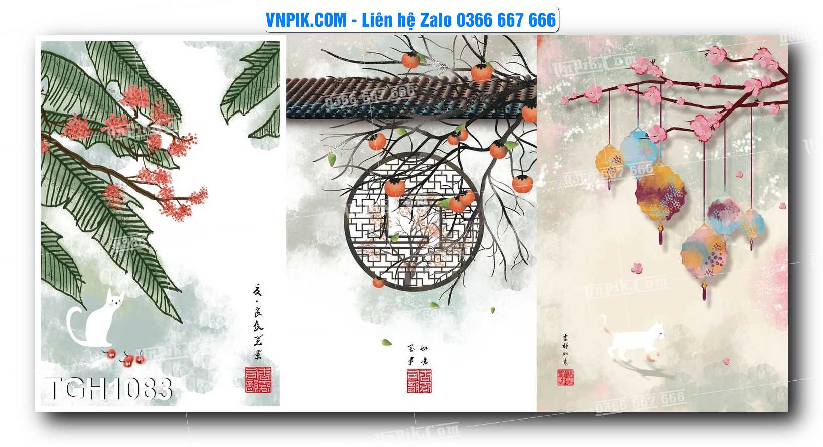 Tranh Ghép Treo Tường Mã File TGH1083