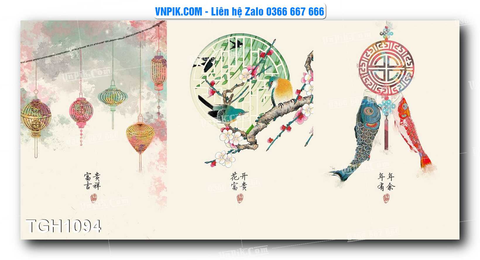 Tranh Ghép Treo Tường Mã File TGH1094