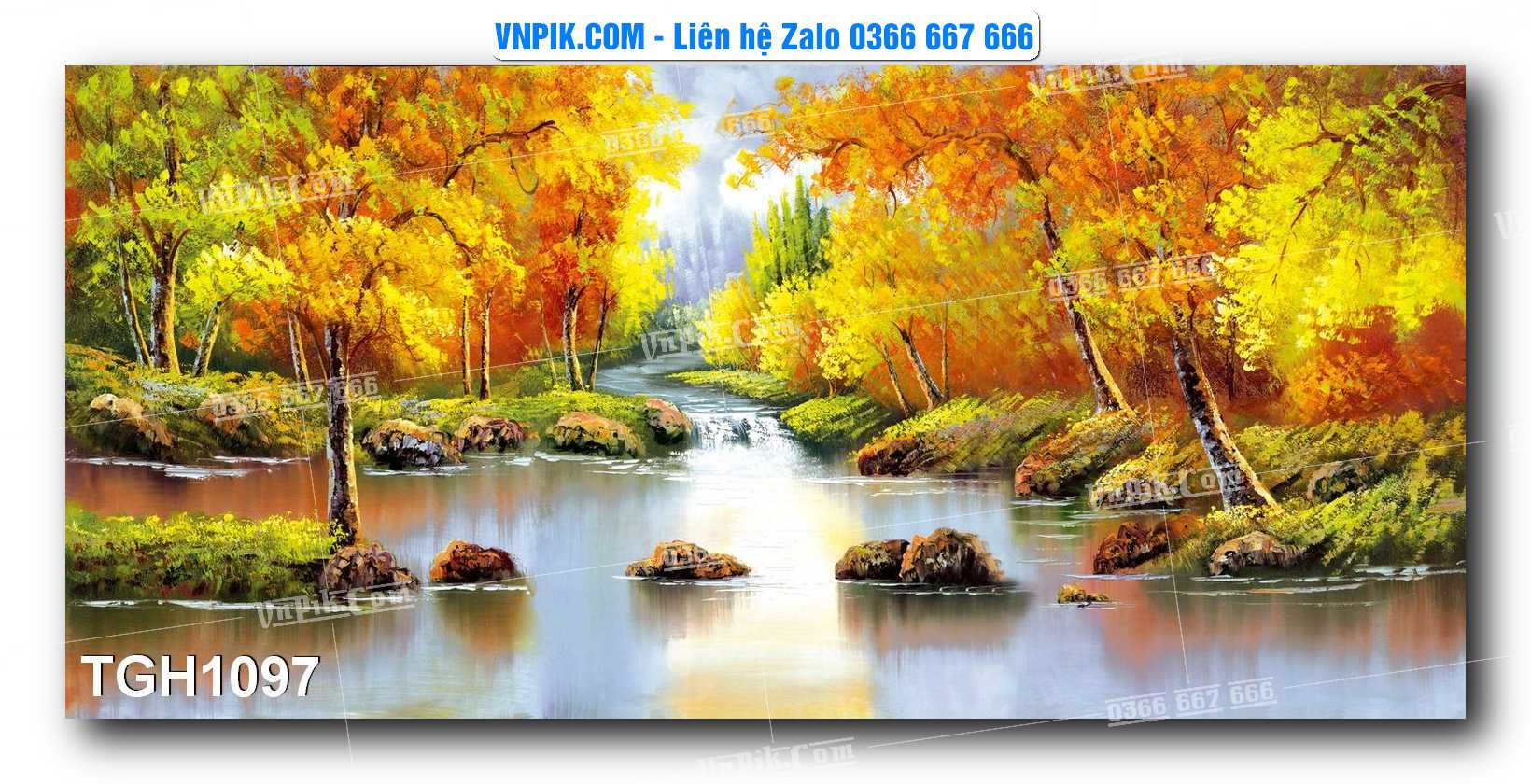 Tranh Ghép Treo Tường Mã File TGH1097