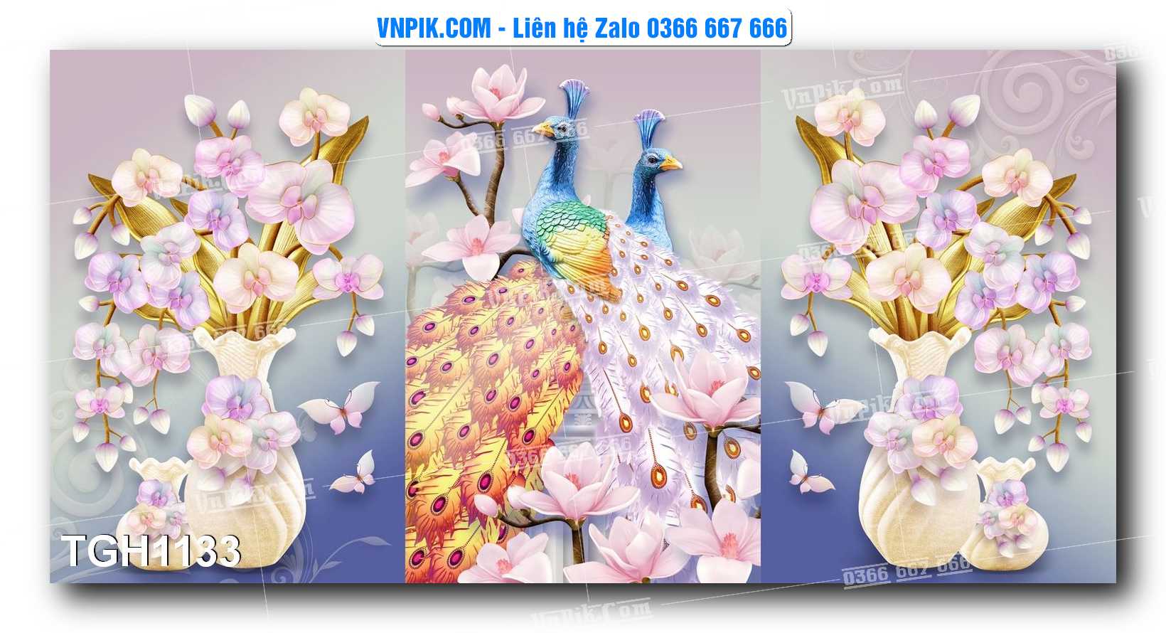 Tranh Ghép Treo Tường Mã File TGH1133