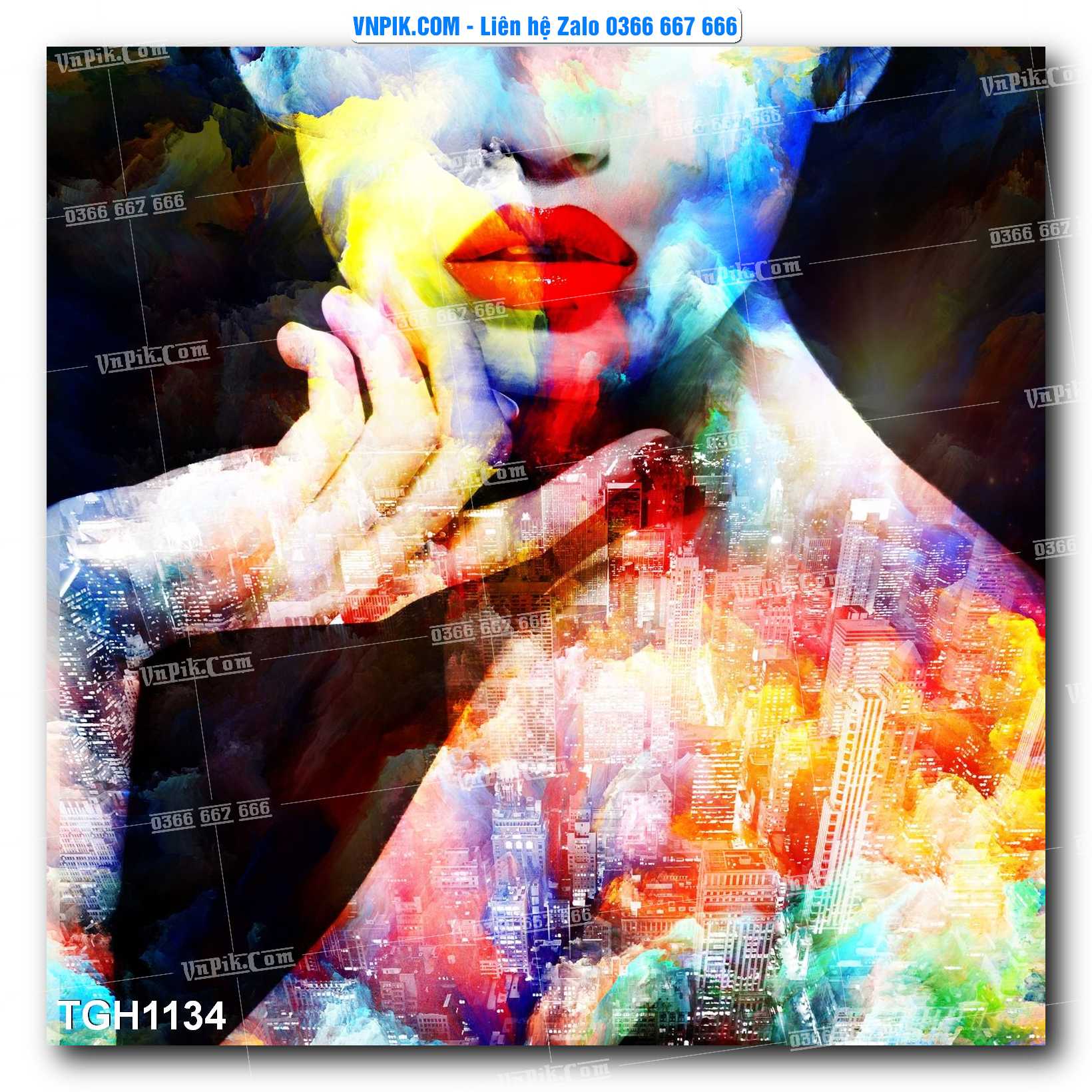 Tranh Ghép Treo Tường Mã File TGH1134