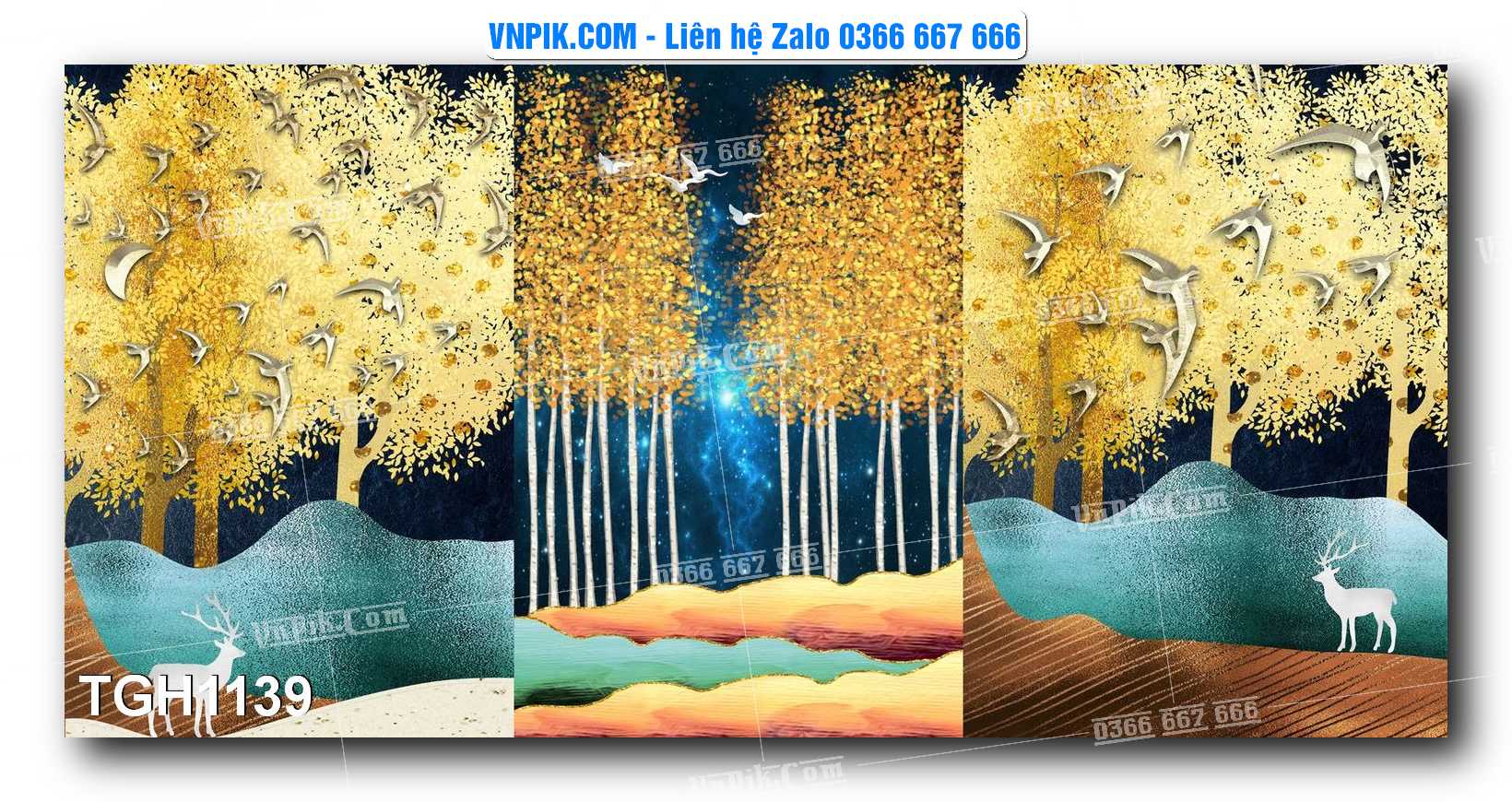 Tranh Ghép Treo Tường Mã File TGH1139